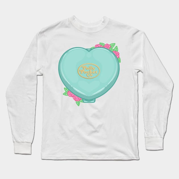 Polly Pocket Pretty Pandas Long Sleeve T-Shirt by Eyeballkid-